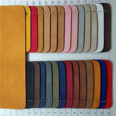 Different color excellent quality Imitation microfiber  synthetic leather for bag shoe.